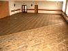 Renovace parket - taneční sál Záluží